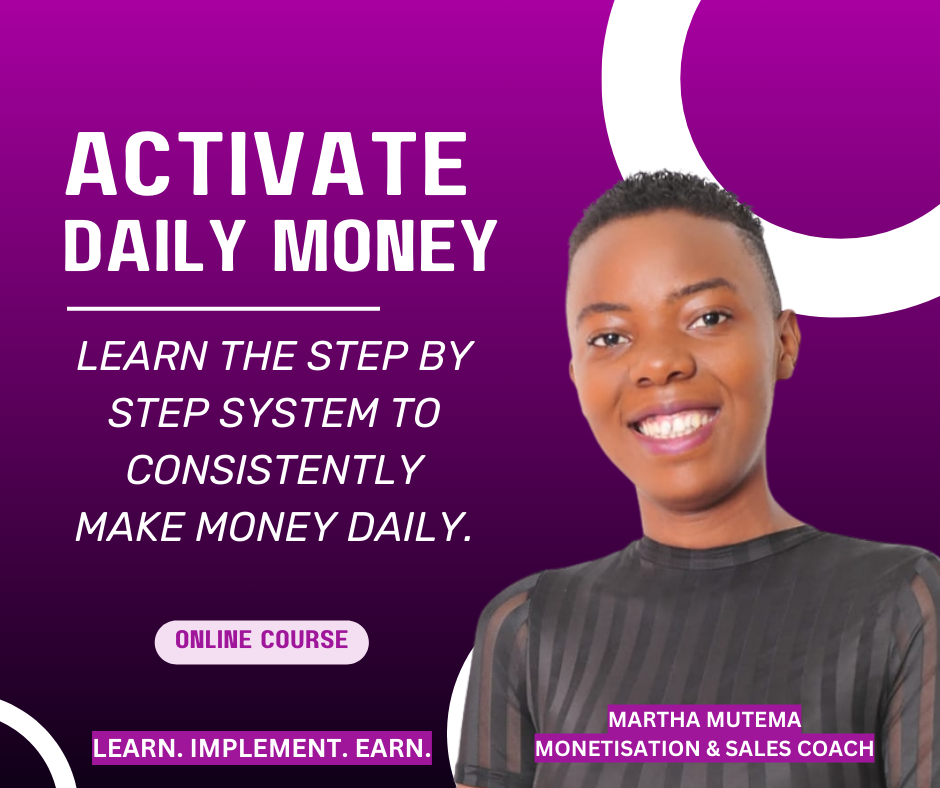 ACTIVATE DAILY MONEY online course.