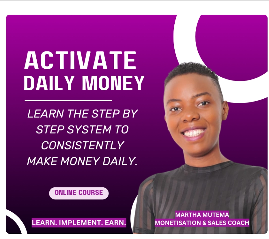 ACTIVATE DAILY MONEY online course.