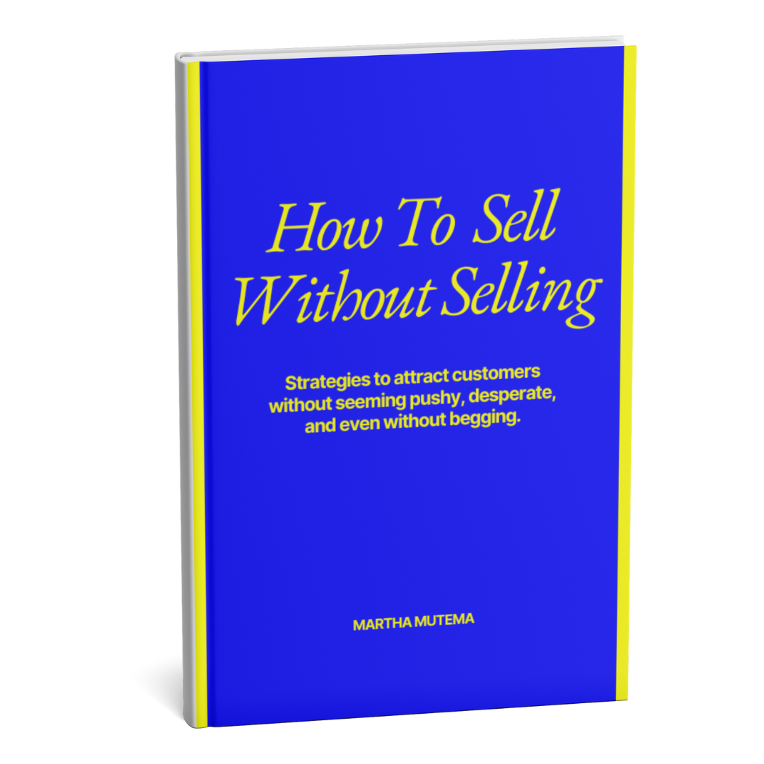 HOW TO SELL WITHOUT SELLING