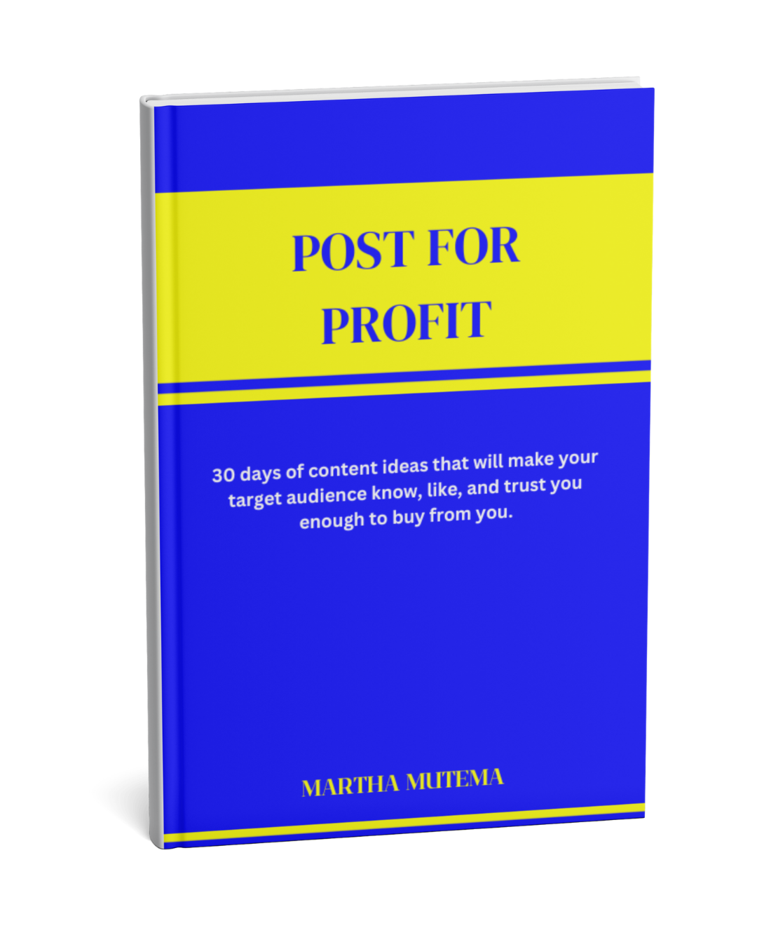 POST FOR PROFIT 